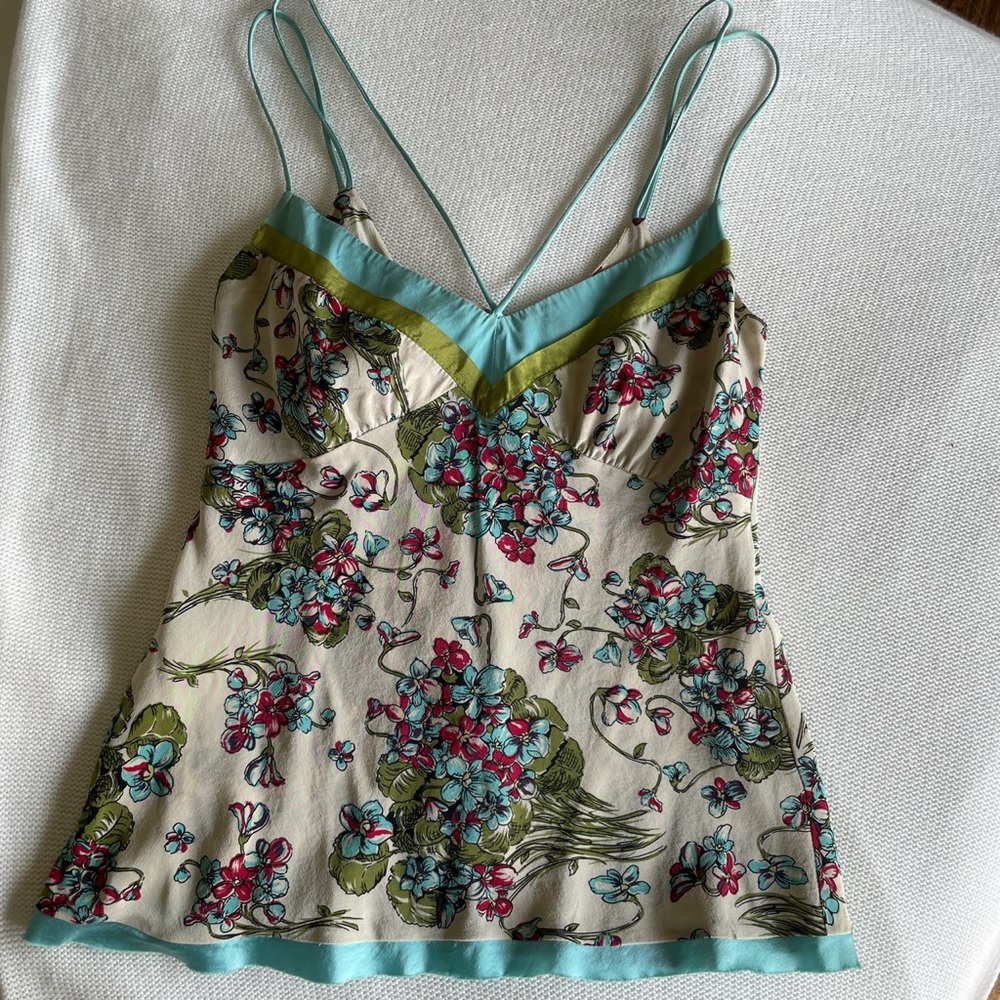 Vintage silk top